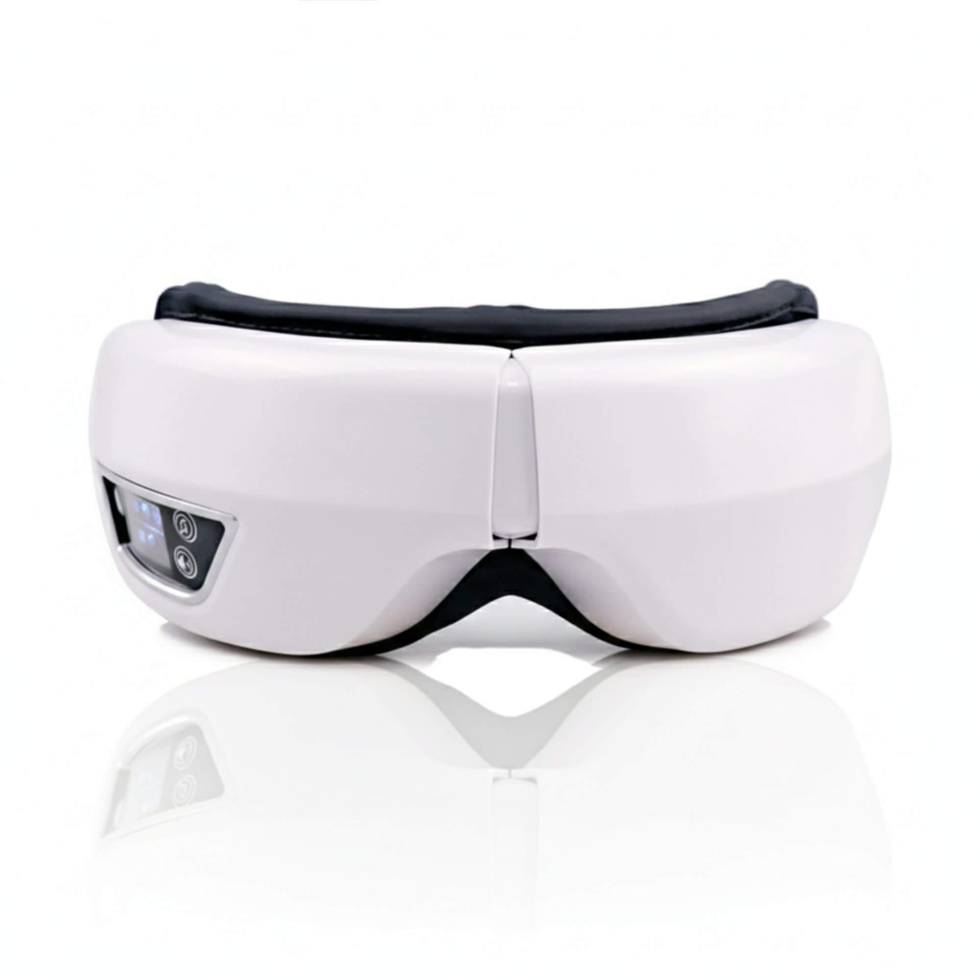 Oculaire 6D: Massageador Ocular Inteligente com Relaxamento Bluetooth.