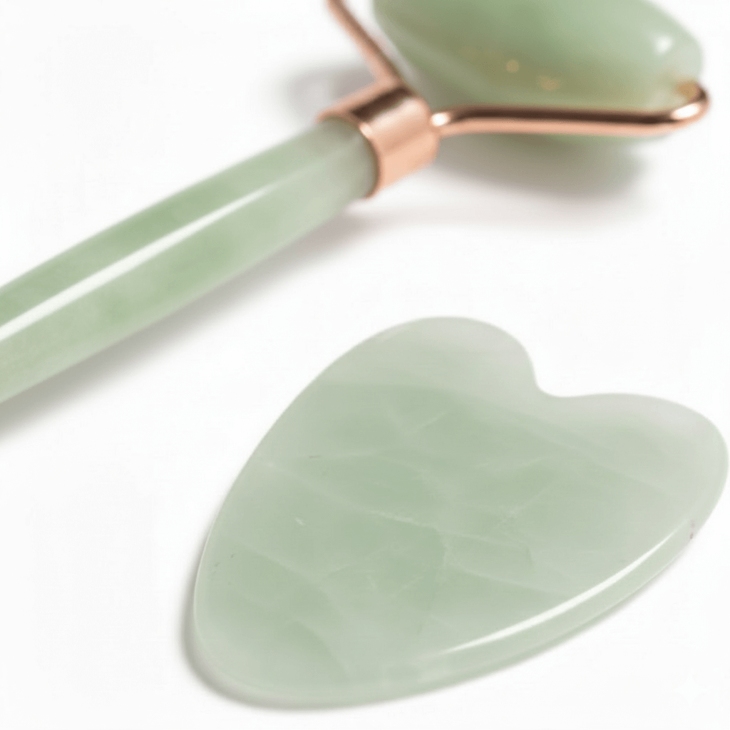 Kit com 2 rolos para massagem facial