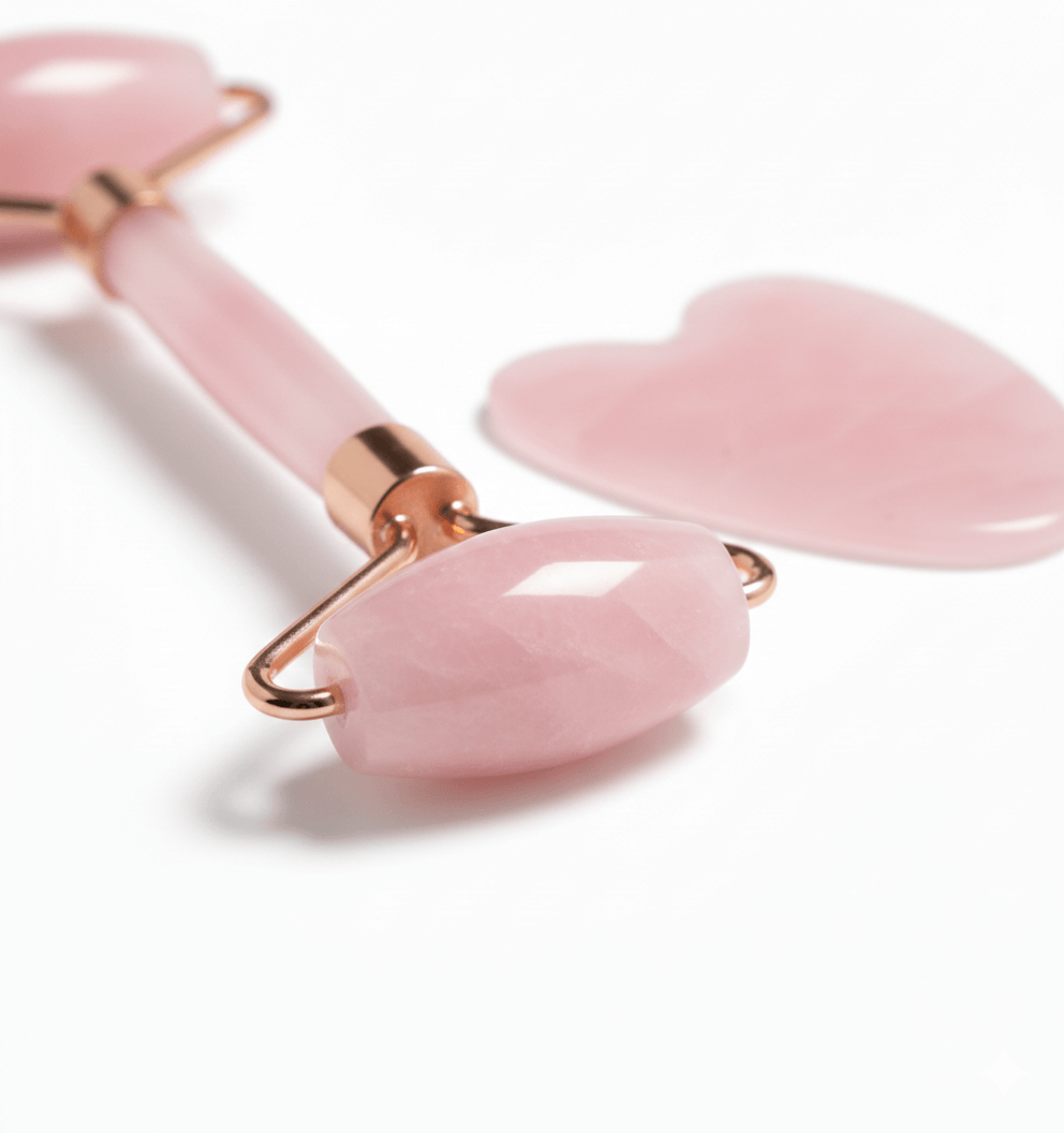 Kit com 2 rolos para massagem facial