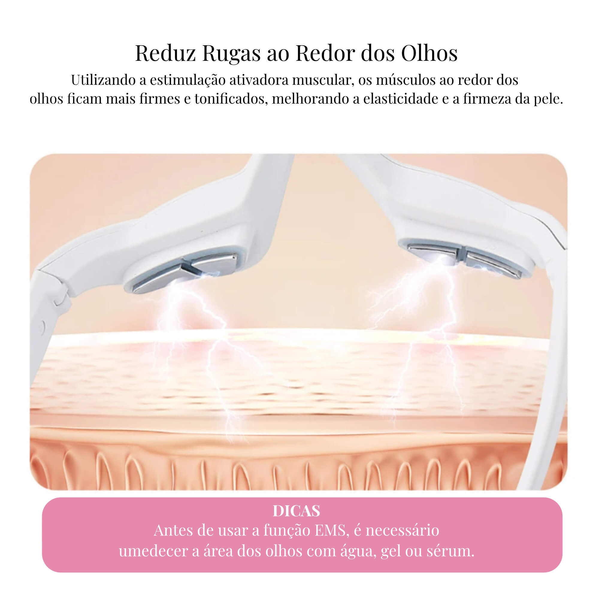 LumiPelle: Massageador Rejuvenescedor para Olheiras e Bolsas