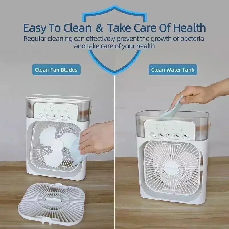 CoolWave 3-in-1: Fan, Air Cooler &amp; Humidifier 