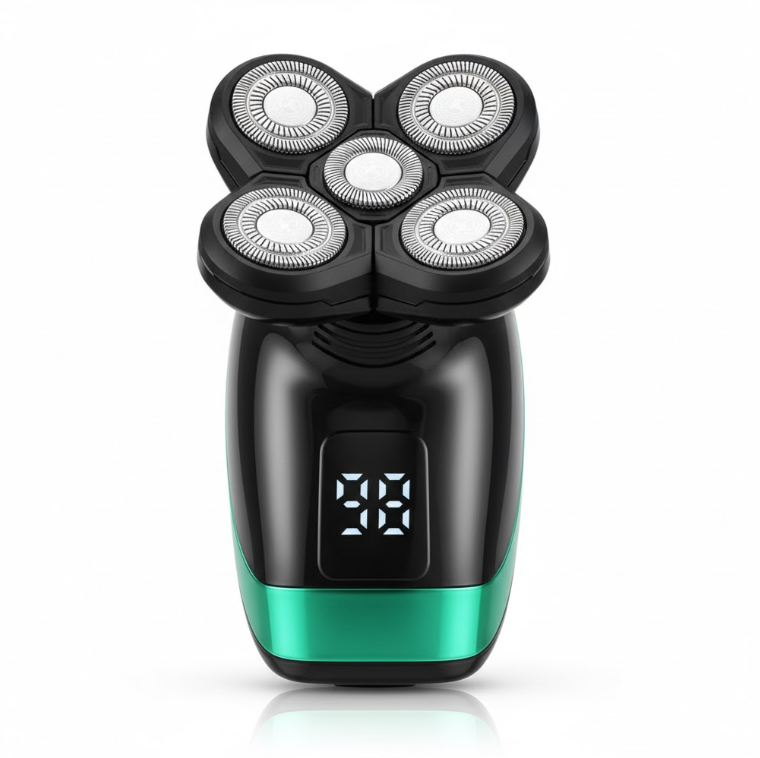 Barbeador Elétrico Portátil Recarregável 5 em 1