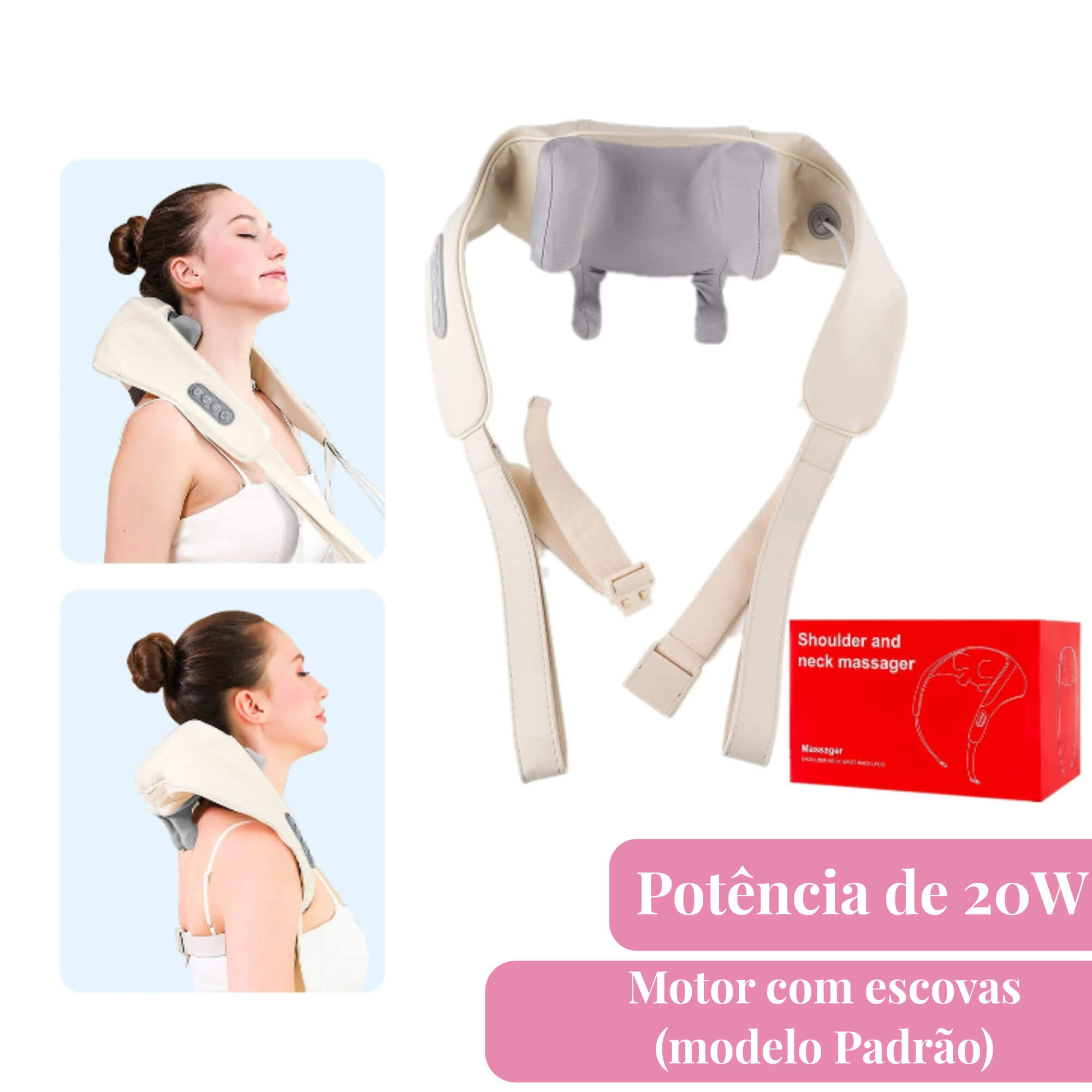 DeepRelax Pro: Massageador